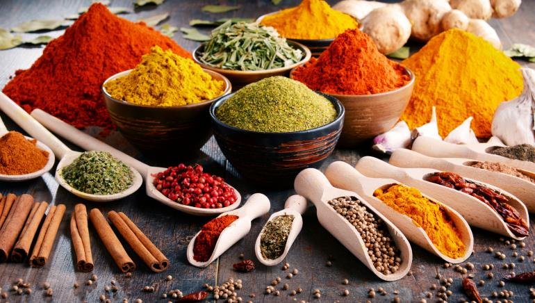 Blended Spices.